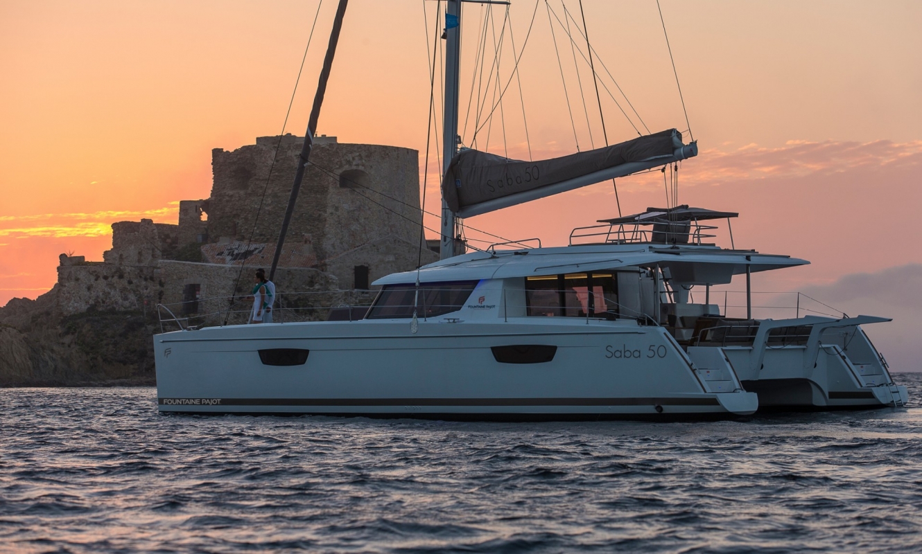 New Sail Catamaran for Sale 2024 Saba 50 Boat Highlights
